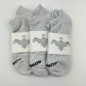Bombas Unisex Socks - Light Grey 3 Pairs